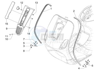 S 150 4T USA drawing Front shield