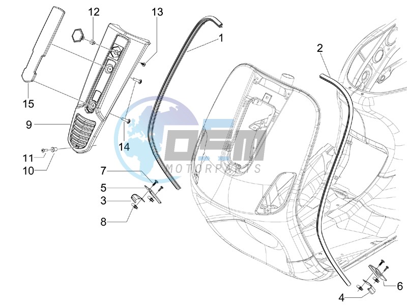 Front shield