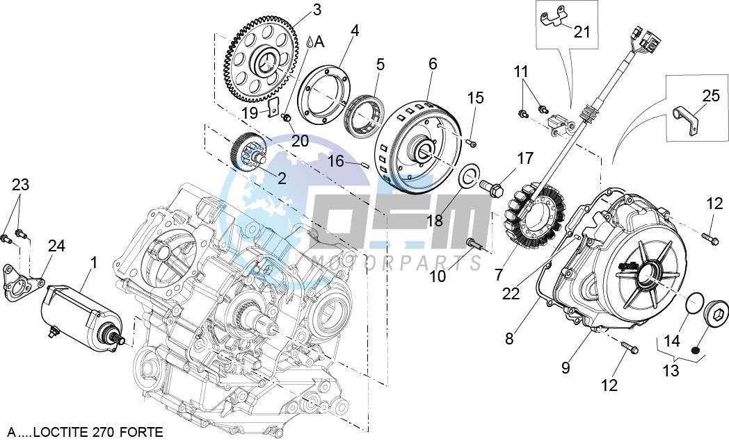 Cdi magneto assy - Ignition unit