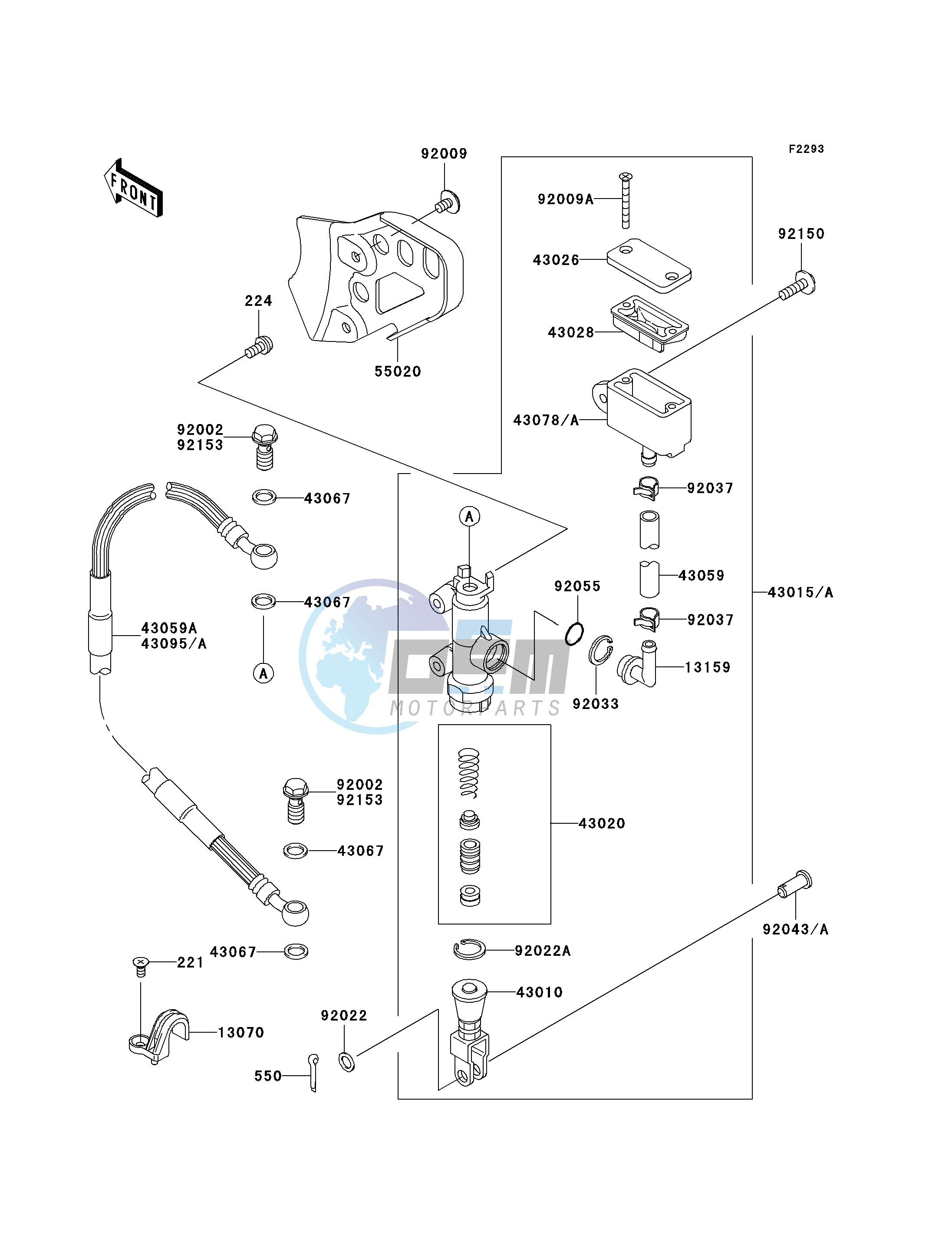 REAR MASTER CYLINDER