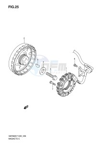 GSF650 (E2) Bandit drawing MAGNETO