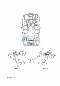 YFM450FWB KODIAK 450 (BHS1) drawing GRAPHICS