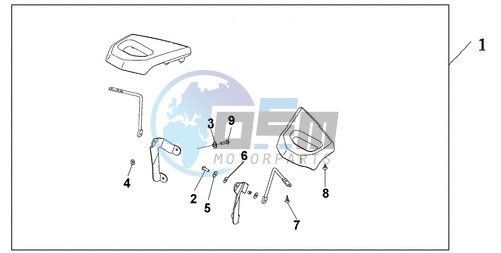 PASSENGER ARMREST