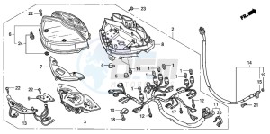 SH125S drawing METER