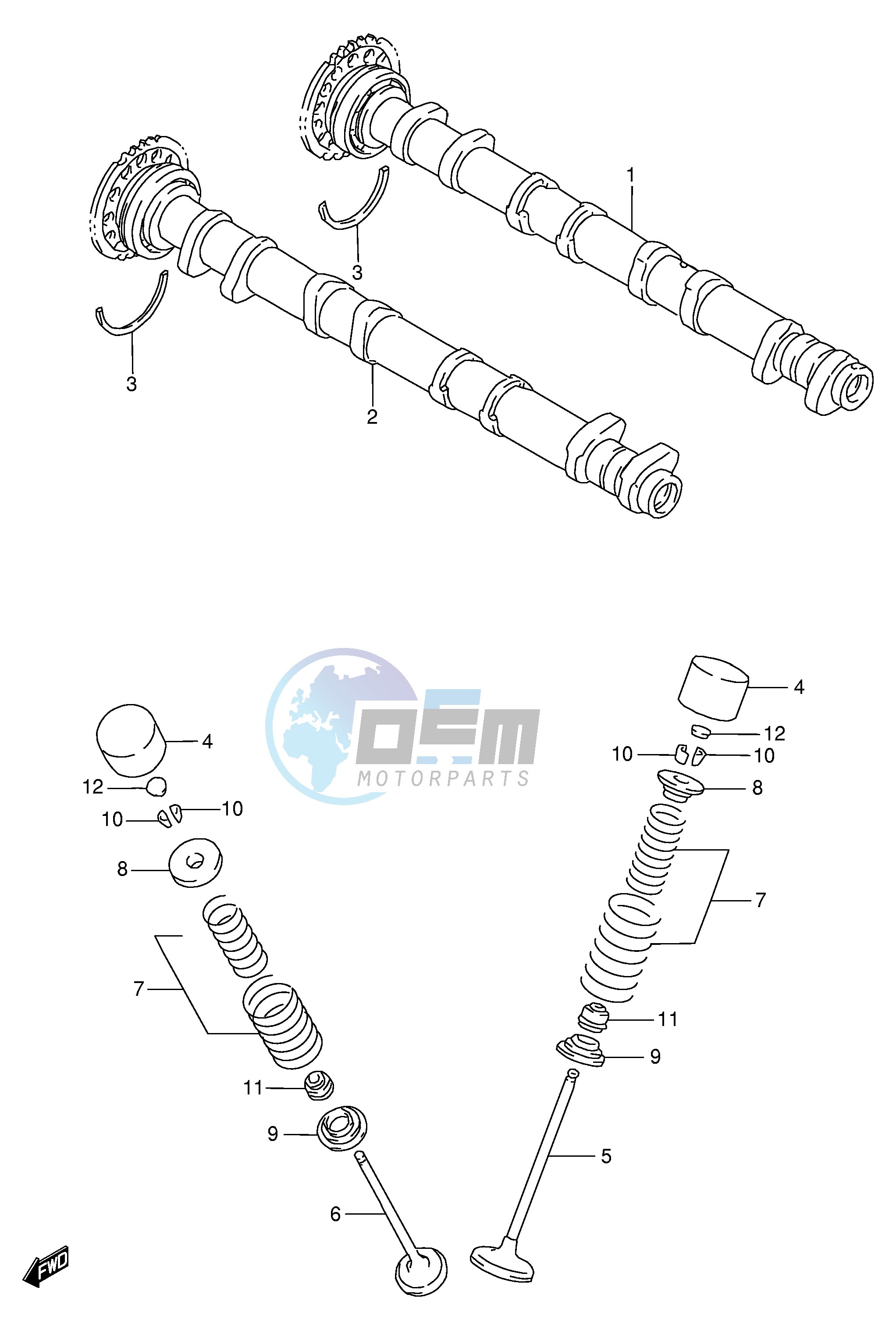 CAM SHAFT - VALVE