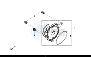 HD 300I ABS (LS30W1-EU) (L9-M0) drawing CYLINDER HEAD SIDE COVER