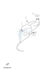 YN50 NEO'S (2APC 2APC 2APC) drawing OIL TANK