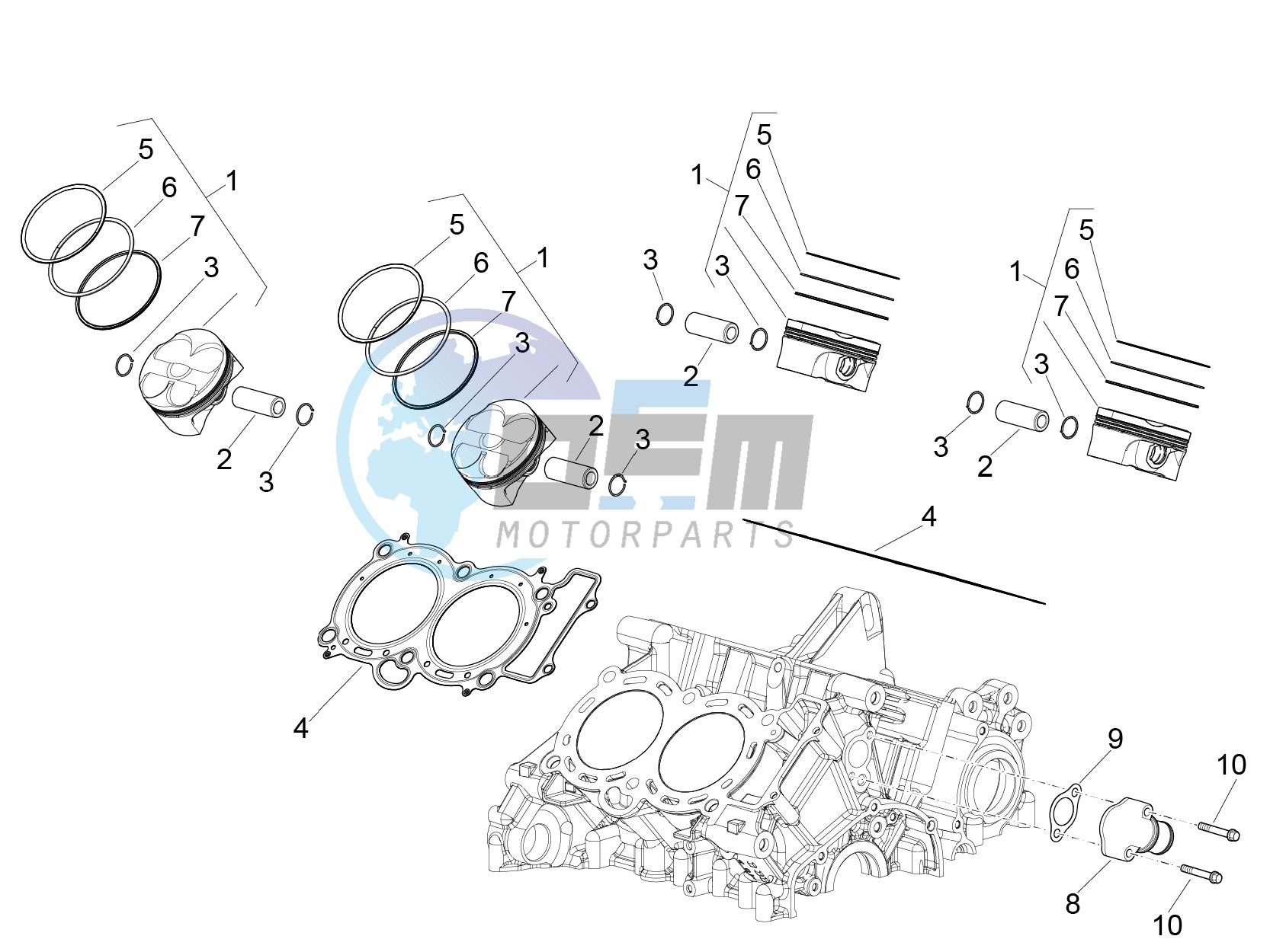 Cylinder - Piston