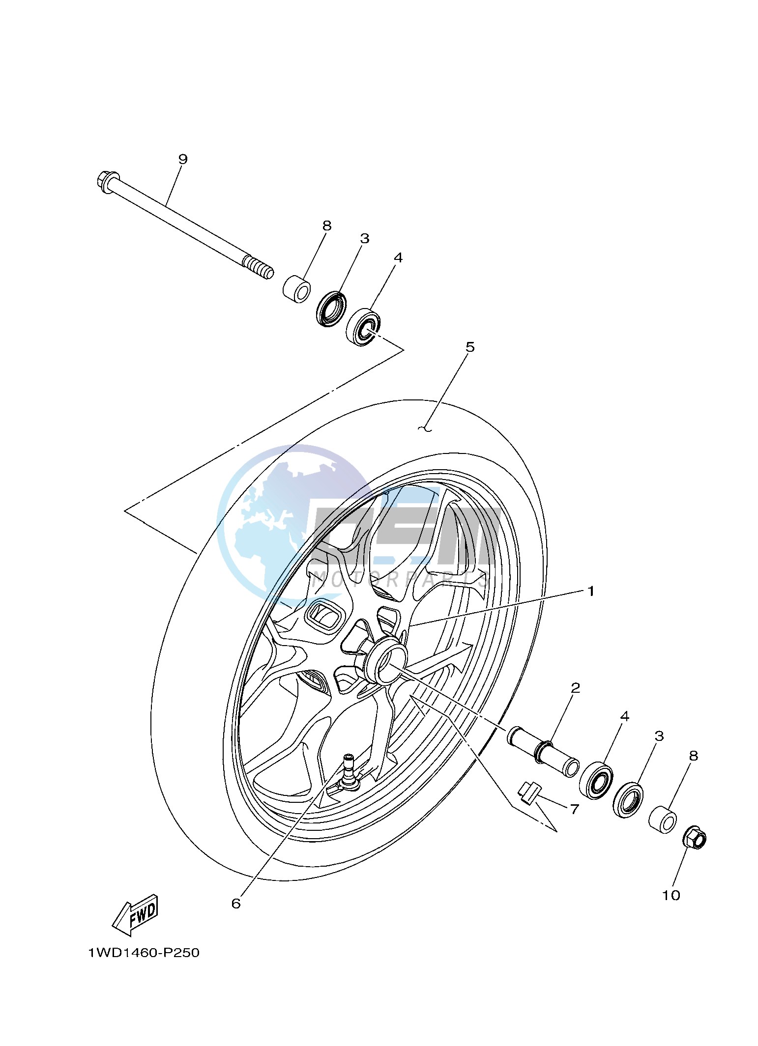 FRONT WHEEL