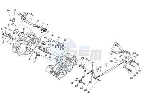 MITO EURO2 125 drawing GEAR CHANGE MECHANISM