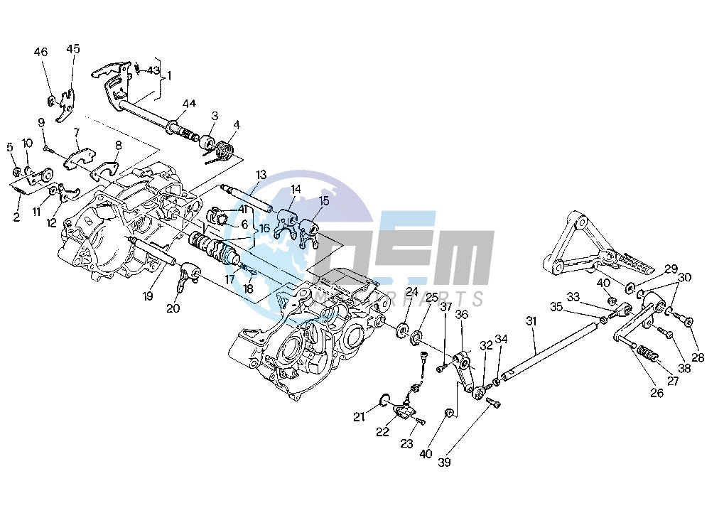 GEAR CHANGE MECHANISM