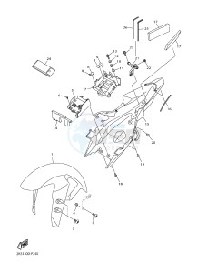 YZF-R1M 998 R4 (2KSE) drawing FENDER