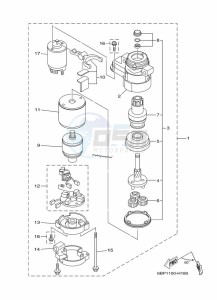 F20DETL drawing STARTER-MOTOR