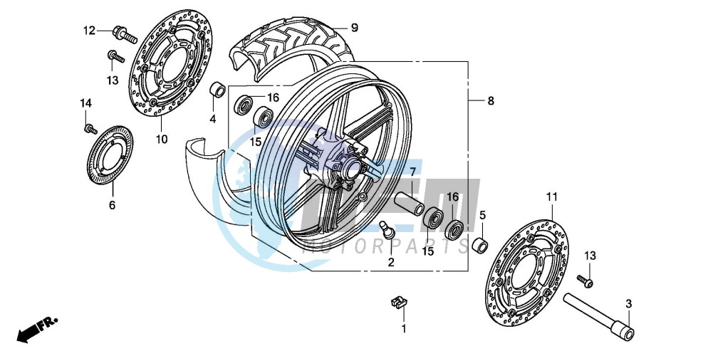 FRONT WHEEL