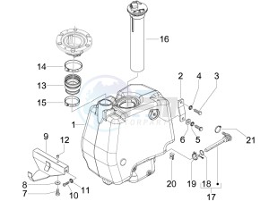 Runner 50 Pure Jet ST drawing Fuel Tank