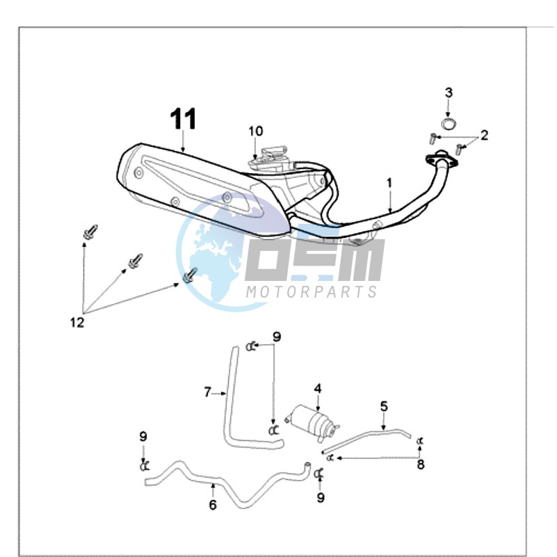 EXHAUST MOUNT