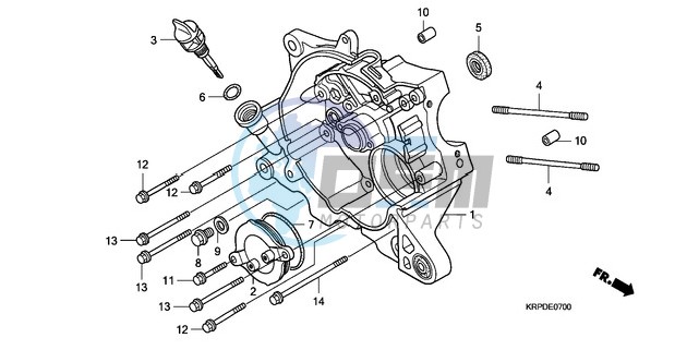 RIGHT CRANKCASE