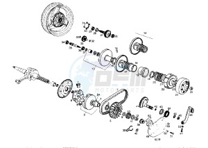 PREDATOR LC - 50 cc drawing CLUTCH