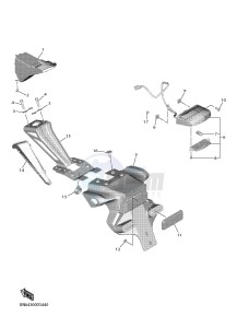 YZF600 R6 (BN6C) drawing TAILLIGHT