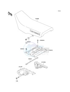 KL 650 A [KLR 650] (A6F-A7F) A6F drawing SEAT