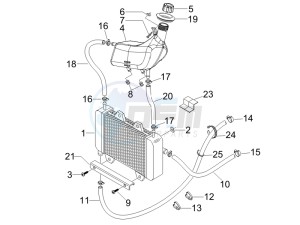 Runner 50 SP Race drawing Cooling system