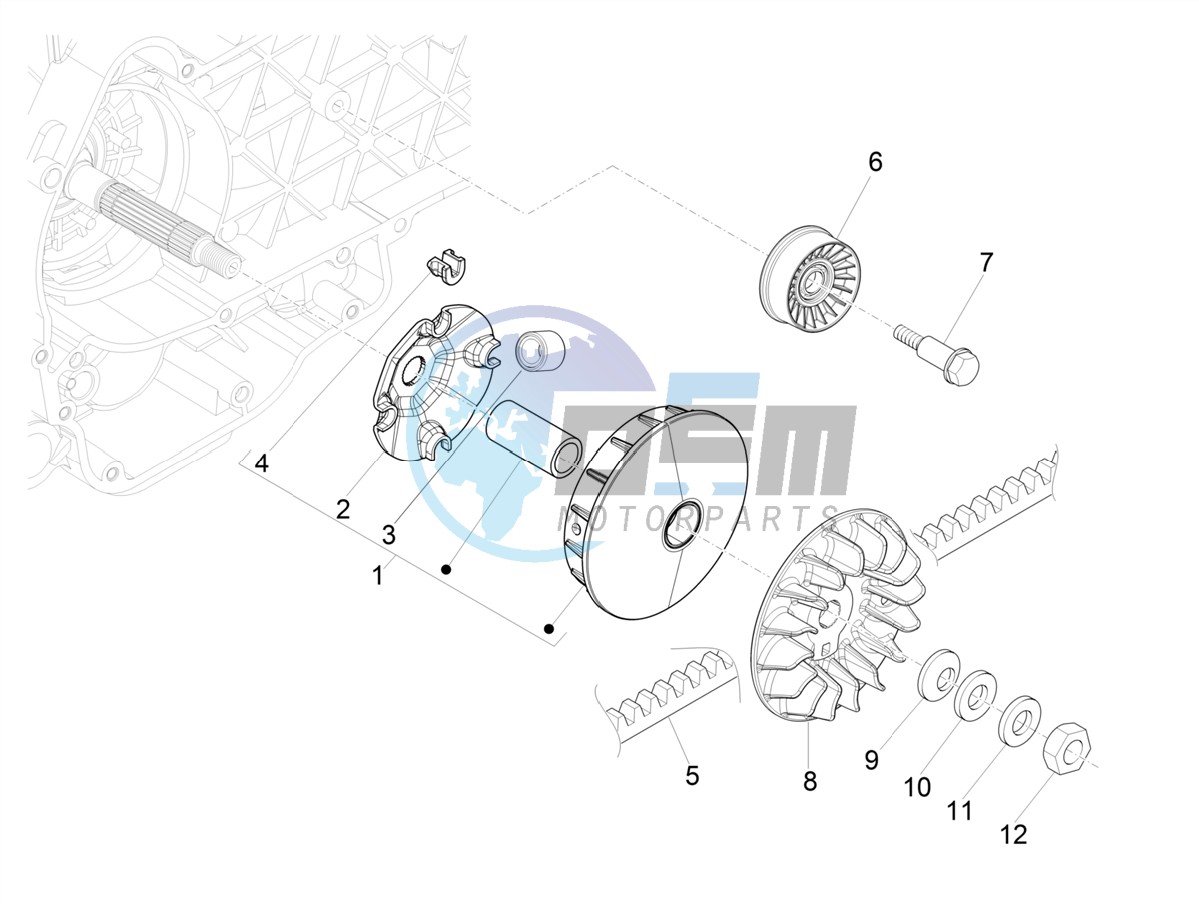 Driving pulley