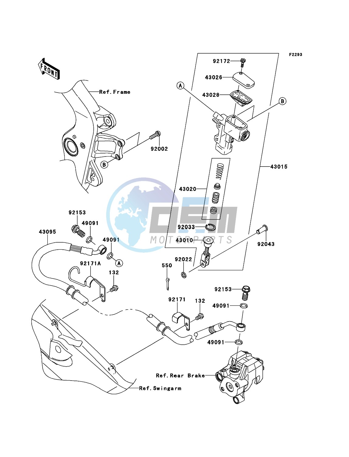 Rear Master Cylinder