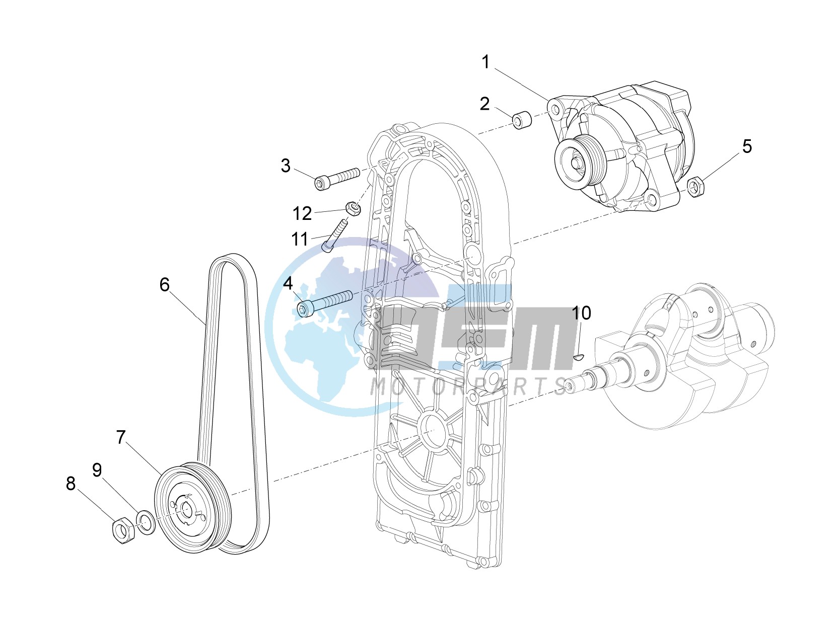 Cdi magneto assy / Ignition unit