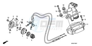 CBR600RA9 BR / ABS MME - (BR / ABS MME) drawing SERVO MOTOR