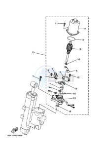 FT50CETL drawing POWER-TILT-ASSEMBLY-3