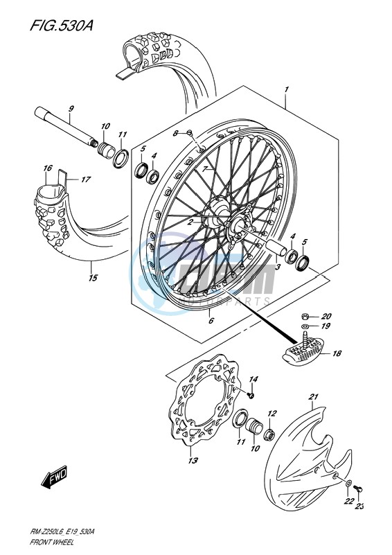 FRONT WHEEL