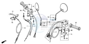 C50SW drawing SWITCH/CABLE