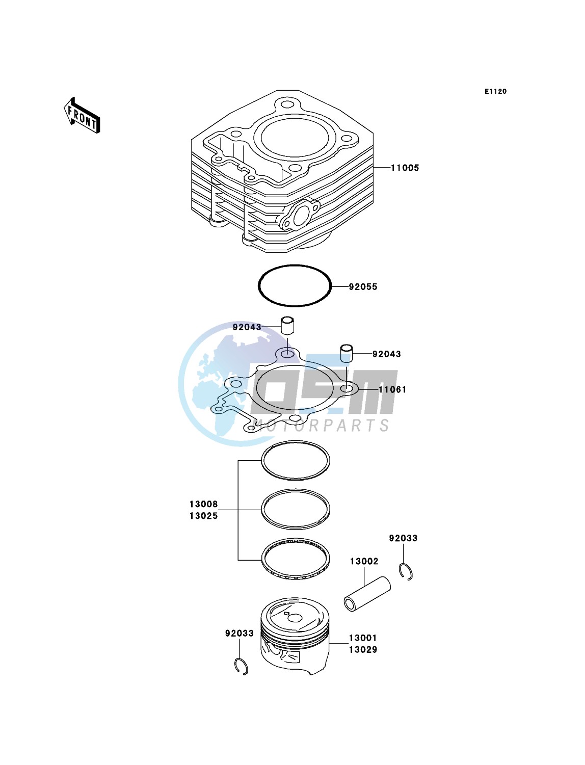 Cylinder/Piston(s)