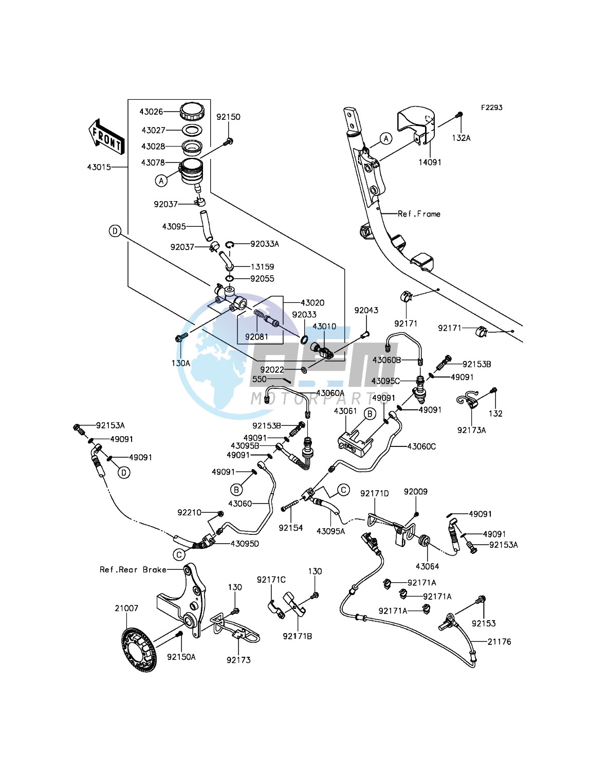 Rear Master Cylinder