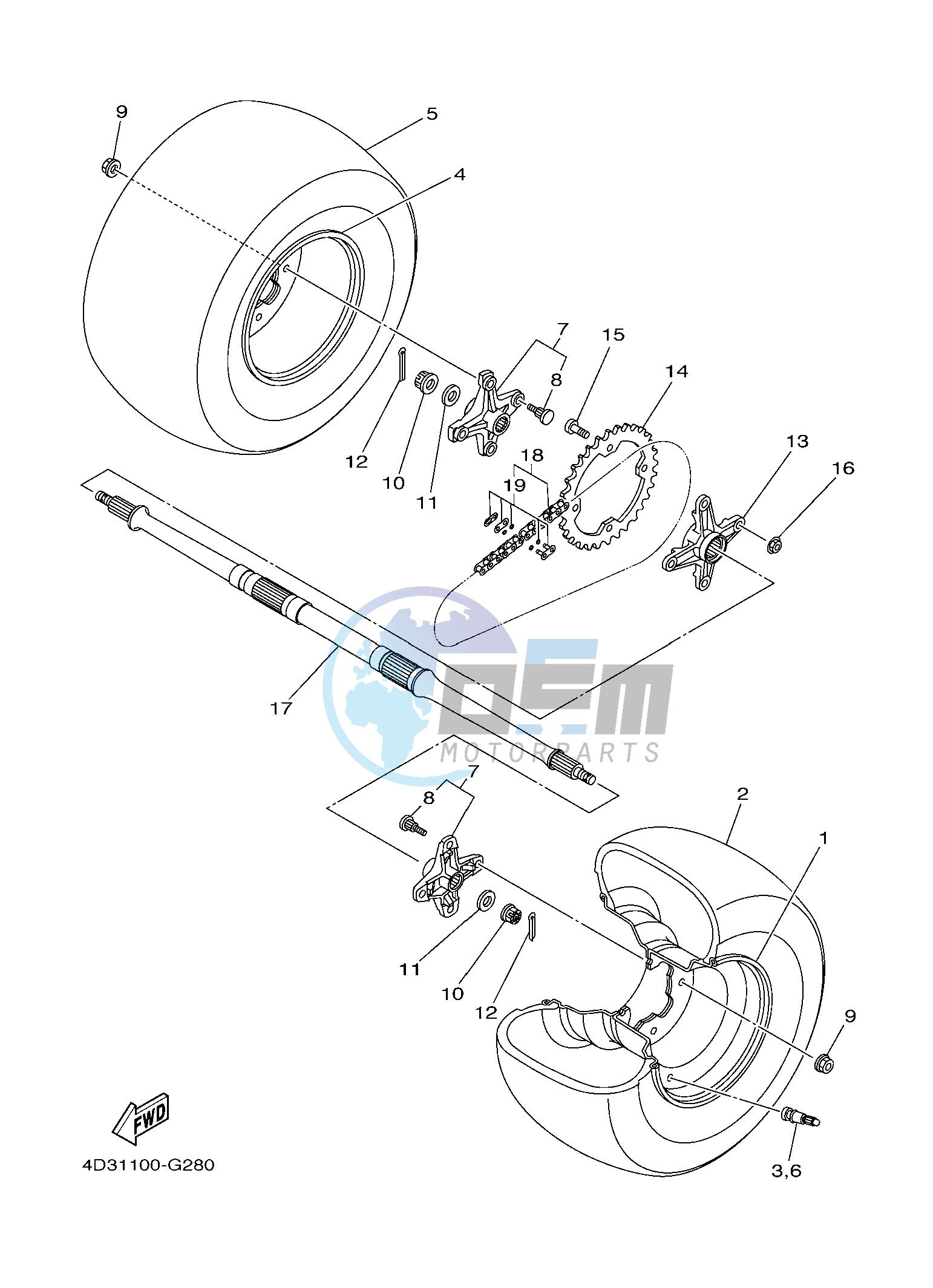 REAR WHEEL