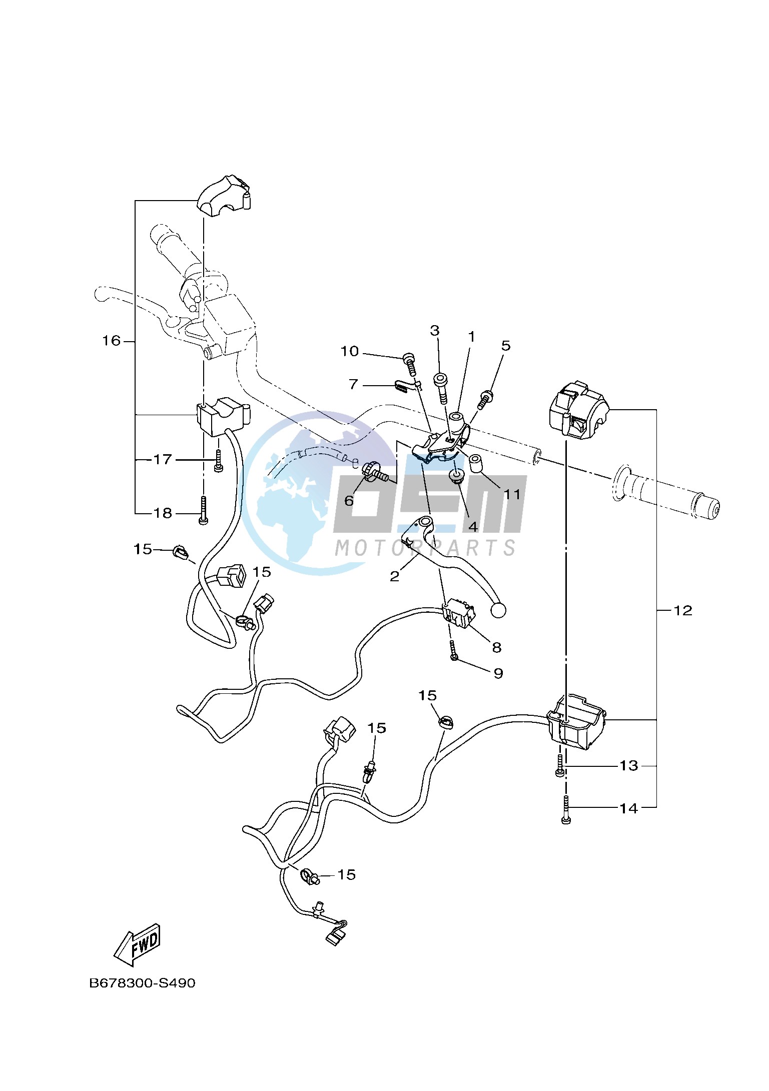 HANDLE SWITCH & LEVER