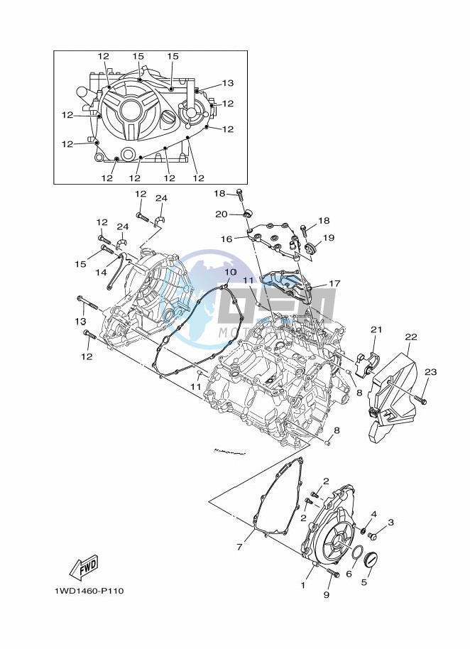 CRANKCASE COVER 1