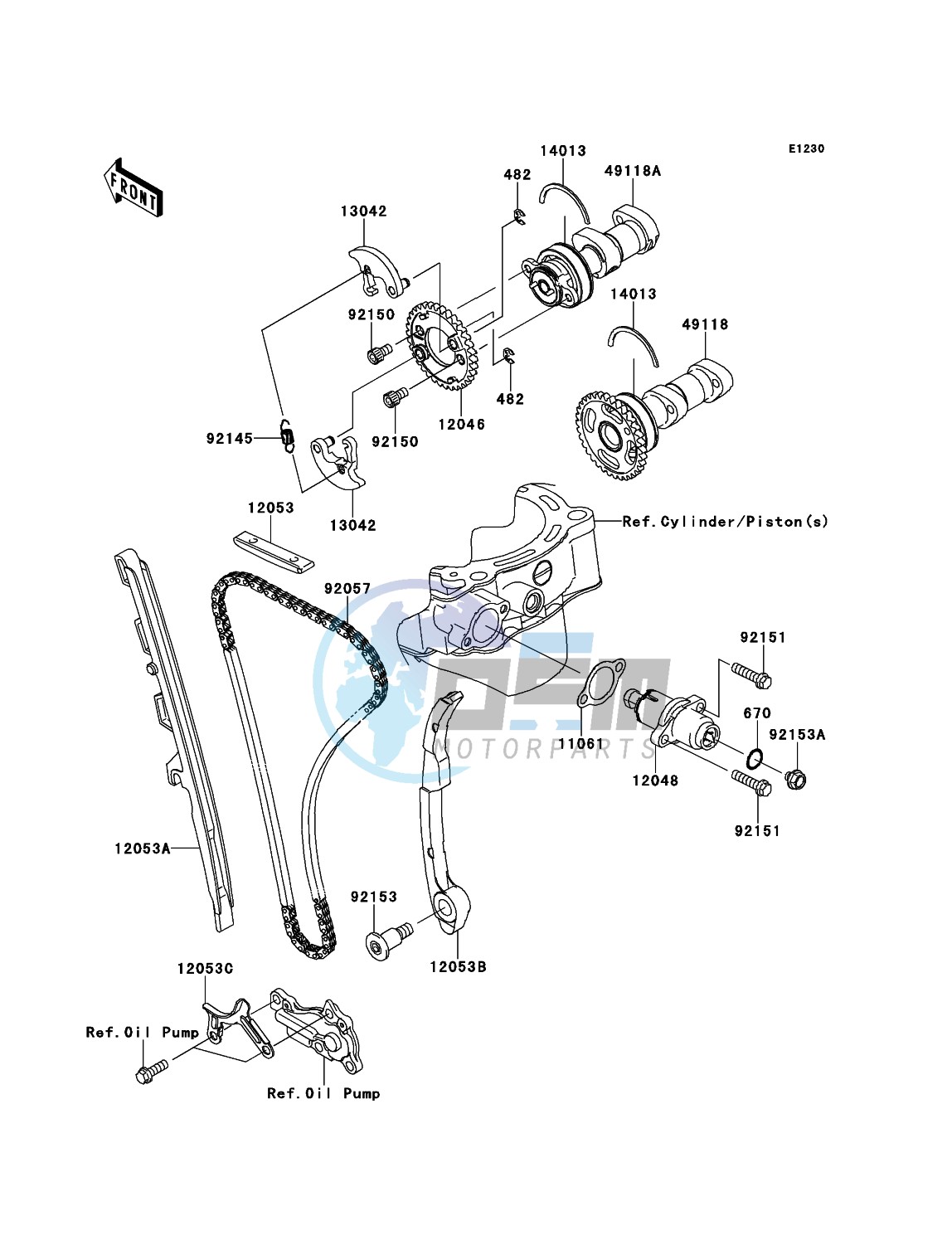 Camshaft(s)/Tensioner