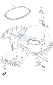 DF 20A drawing Side Cover Remote Control