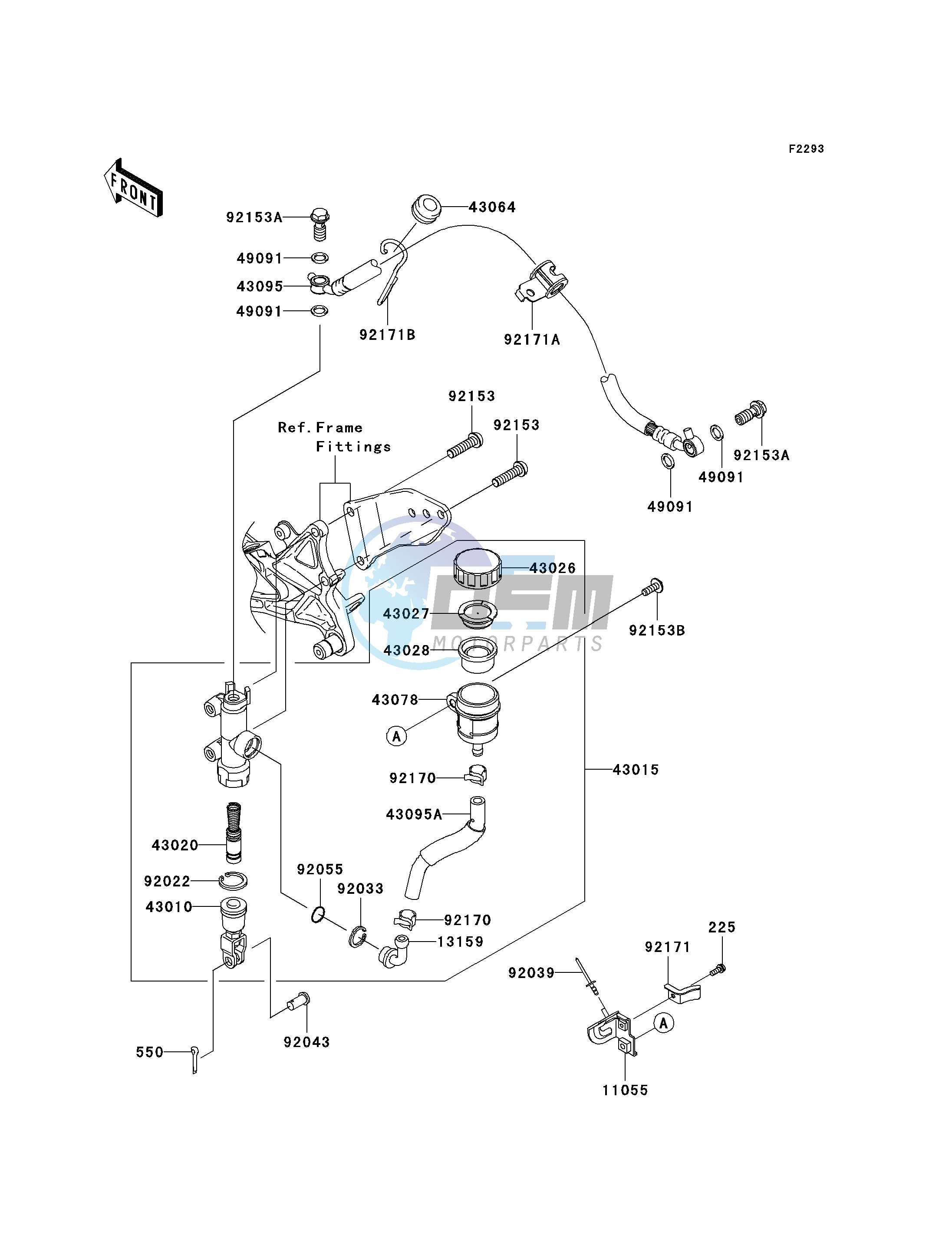 REAR MASTER CYLINDER