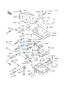 JH 1100 A [1100 ZXI] (A6-A8) [1100 ZXI] drawing IGNITION SYSTEM