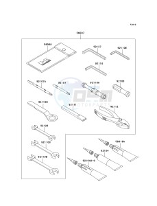 ZX 1000 C [NINJA ZX-10R] (C2) C2 drawing OWNERS TOOLS