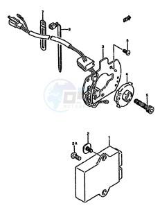 GSX750F (K-T) drawing SIGNAL GENERATOR (MODEL K L M N P R S)