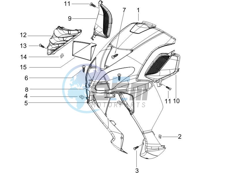 Front shield