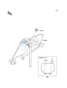 KX250 KX250R7F EU drawing Accessory