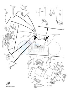 YZ250FX (B297 B298 B299 B299 B29A) drawing ELECTRICAL 2