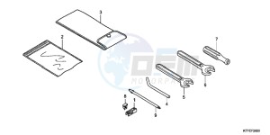 SH125C drawing TOOLS