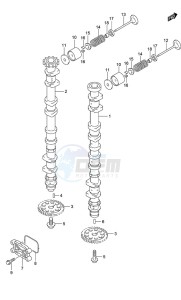 DF 150 drawing Camshaft