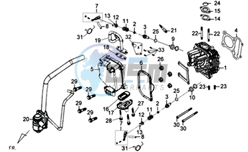 CYLINDER HEAD CPL