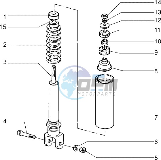 Rear Shock absorber